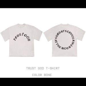 Kanye West Sunday Service t-shirt